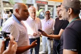 M. Alain DI CRESCENZO et le président de la CCI de La Réunion, M. Pierrick ROBERT.