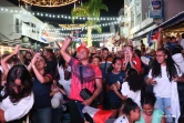 Finale France - Argentine. Fan zone au Port