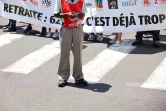 Manifestation contre la réforme des retraites à Saint-Denis