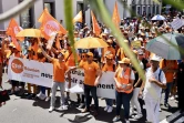 Manifestation contre la réforme des retraites à Saint-Denis