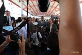 Pap Ndiaye visite le collège Henri Matisse