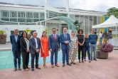 Le préfet Jérôme Filippini en visite au Port