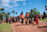 Le Port : une sortie au Parc Boisé pour le jardin d'enfants