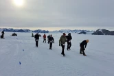 Alain Joineau au Ice Marathon 2022