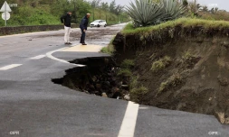Tempête tropicale Fakir mardi 24 avril 2018