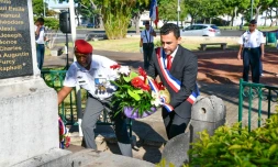 Le Port : Olivier Hoarau commémore le 8 mai en comité restreint