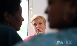 Clémentine Autain (LFI) en visite à La Réunion