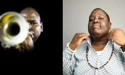 Cyprien et Tim Zéni en concert à la salle Gramoun Lélé Le Bisik