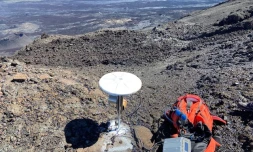 De nouveaux échantillons prélevés sur le volcan