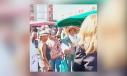 Altercation entre Huguette Bello et Valérie Legros au marché du Chaudron