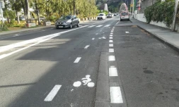 Des pistes cyclables temporaires tracées à Saint-Leu et Etang-Salé par Extinction Rebellion