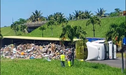  RN2 à Saint Suzanne : le giratoire de La Marine est fermé