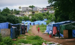 Camp de Cavani à Mayotte