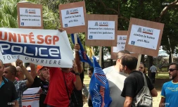 manifestation policiers 