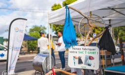 Le Port : inauguration de la 6ème déchèterie éphémère