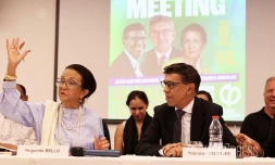 Conférence de presse Bello, Omarjee, Européenne