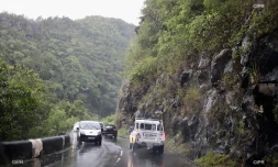 Route de la Montagne pluie 