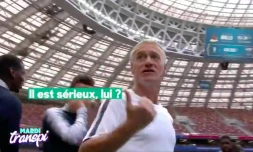 Didier Deschamps, vexé avant l'entrainement des Bleus 
