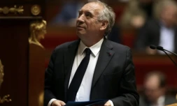 François Bayrou à l'Assemblée nationale, le 16 janvier 2025 ( AFP / Thibaud MORITZ )