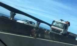 Mardi 5 février - Eboulis sur la route du littoral