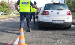 controle routier à gillot