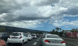 Accident Savannah 27/10 embouteillage bouchon route