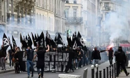 Manifestation de l'ultra droite à Paris