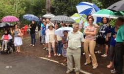 Nouvelle manifestation des habitants de Bois de Nèfles