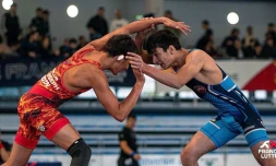 Lutte : Gauthier Grondin et Mathéo Balencourt, médaillés au championnat de France jeune
