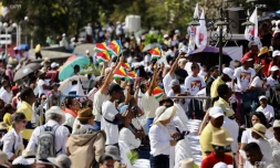 venue du pape à l'île maurice