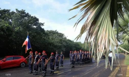 Les sapeurs-pompiers s'entraînent pour le défilé du 14 juillet