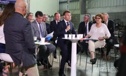 Visite Emmanuel Macron mardi 22 avril 2025