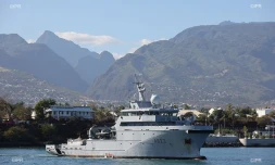 chargement du Champlain pour Maurice