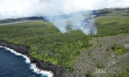 La lave sur la route samedi 14 mars 2026