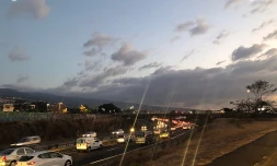 Embouteillage monstre de 11 km en direction de l'ouest [