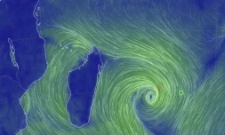La tempête Candice s'éloigne et se trouve à 345 km de La Réunion