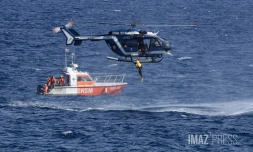 exercice de secours en mer houle australe 