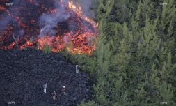 Eruption au Piton de la fournaise