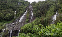 cascade le voile de la mariée à salazie
