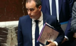 Le Premier ministre Sébastien Lecornu assiste à une séance de questions au gouvernement à l'Assemblée nationale, à Paris, le 13 octobre 2026 ( AFP / Thomas SAMSON )