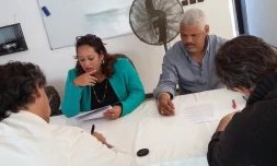 Valérie Auber et Patrick Jardinot