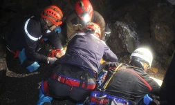 SDIS - Evacuation tunnel de lave