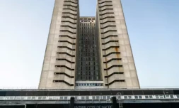 Le Centre hospitalier universitaire (CHU) de Caen, dans le nord-ouest de la France, le 16 avril 2021 ( AFP / Sameer Al-DOUMY )