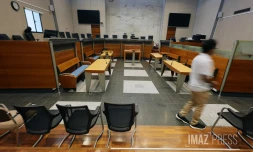 salle de la cour assises , tribunal