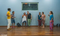 Le Port : une semaine d'atelier de percussions corporelles