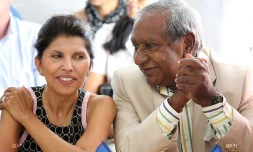 Jean Paul virapoullé et Nassimah Dindar