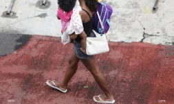 femme et enfant