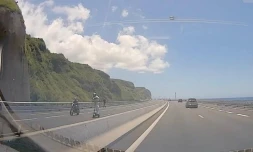 A trottinette sur la NRL