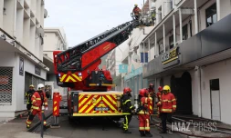 Incendie immeuble st denis