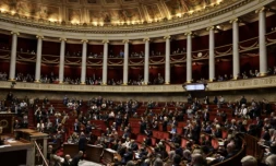 Les députés ont adopté une proposition de loi des écologistes qui instaure un impôt plancher de 2% sur le patrimoine des "ultra- riches", inspirée d'une proposition de l'économiste Gabriel Zucman ( AFP / Thibaud MORITZ )